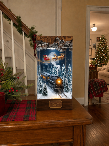Christmas resin lamps