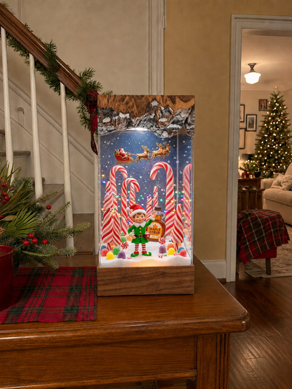 Christmas resin lamps